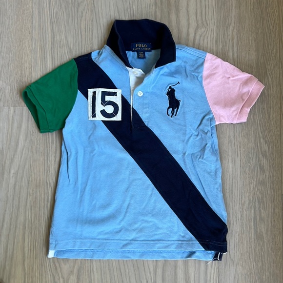 Polo Ralph Lauren “nautical” polo shirt - size 4/4T - Picture 1 of 2